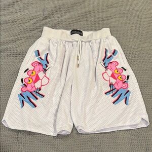 Just Don Pink Panther Athletic Shorts